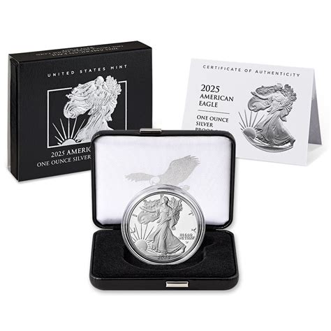 2025-W $1 American Silver Eagle Proof Coin - CV Coins & Collectables
