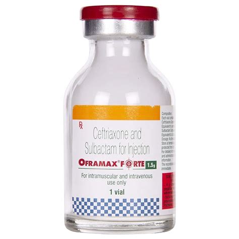 Oframax Forte - Vial of 1.5 g of Injection : Amazon.in: Health ...