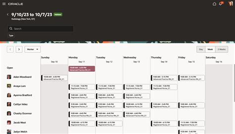 Image result for Oracle Workforce Scheduling