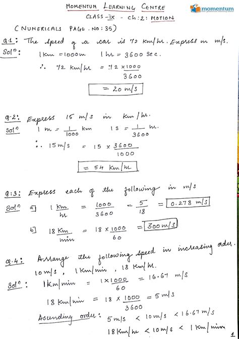 Image result for Physics Chapter 3 Class 9