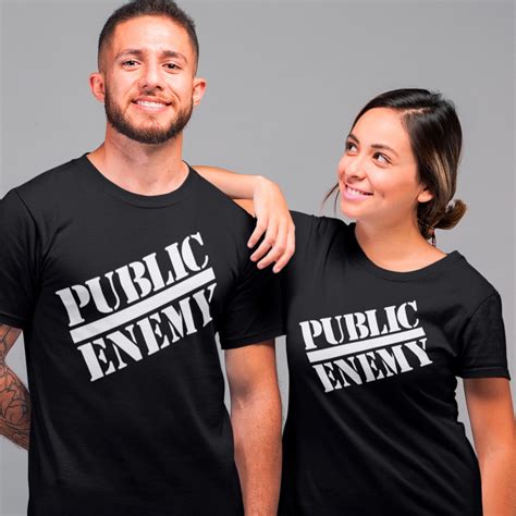 Camiseta Public Enemy Logo Fear Of a Black Planet Blusa | Elo7