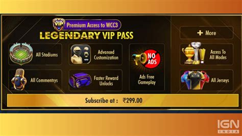 What’s in the World Cricket Championship 3 Store? — VIP / Subscription ...