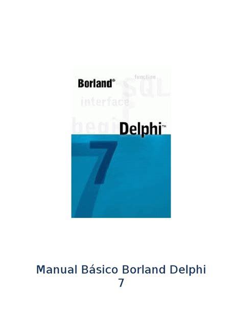 7 Delphi Tutorial 的图像结果