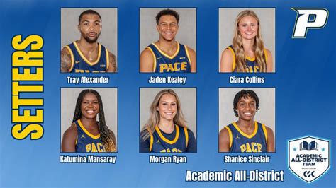 Six Members of Pace Basketball Named to 2025 CSC Academic All-District ...