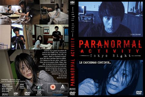 Jaquette DVD de Paranormal Activity Tokyo Night custom - Cinéma Passion