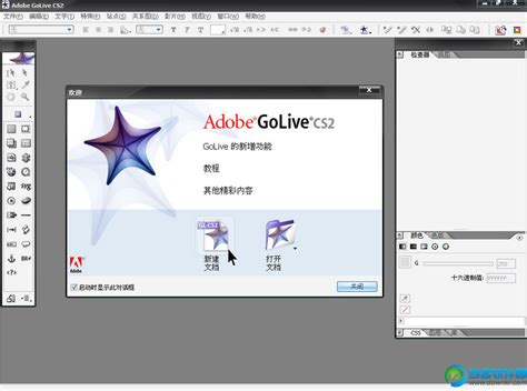 网站制作软件Adobe GoLive CS2 破解版下载_当客下载站