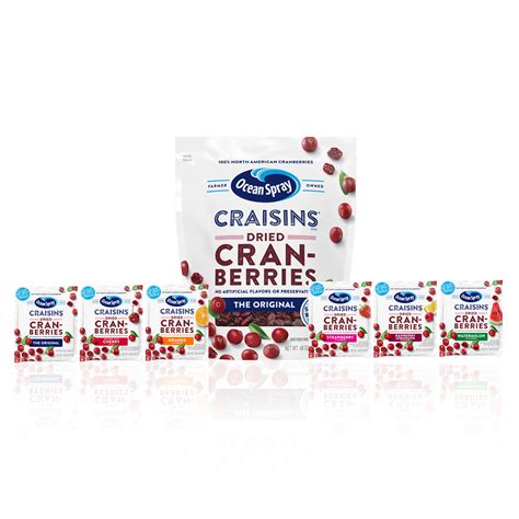 Ocean Spray® Craisins® Original Dried Cranberries: Dried Fruit Snacks