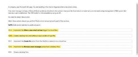 PL-500 Microsoft Power Platform Automation Flow Solutions Guide - Studocu