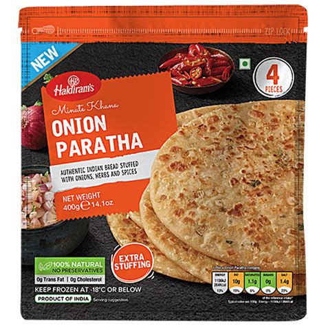 Buy Haldiram's Onion Paratha - Minute Khana Online at Best Price of Rs ...
