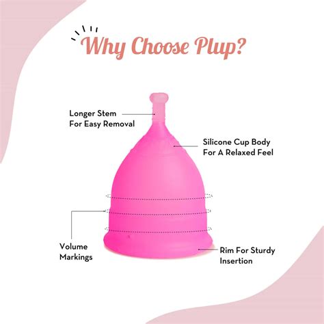 Buy PLUSH 100% REUSABLE MENSTRUAL CUP FOR WOMEN WITH COTTON POUCH ...