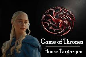 House Targaryen: Game of Thrones | House of the Dragon and the ...