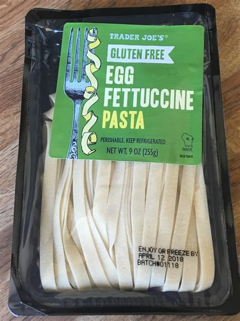 What's Good at Trader Joe's?: Trader Joe's Gluten Free Egg Fettucine Pasta