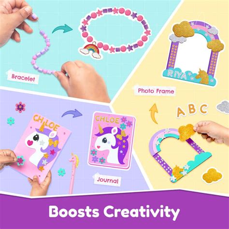 Bloomingo Unicorn Universe 6-in-1 DIY Art & Craft Kit | Buy Online at ...