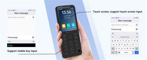 QIN F21 Pro unlocked smart button small mobile phone India | Ubuy