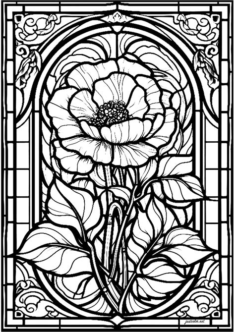 Glass Window Coloring Pages [2025]