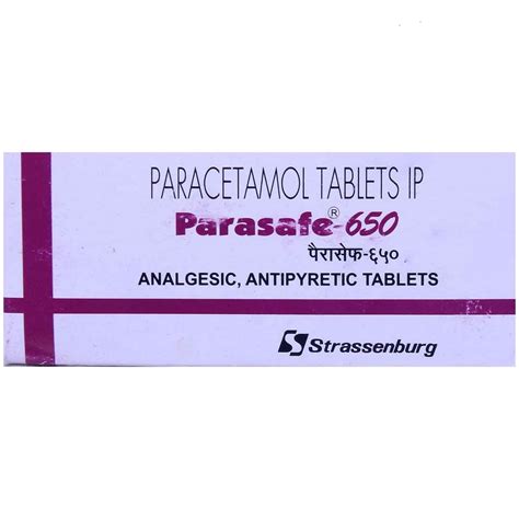 Parasafe-650 - Strip of 10 Tablets : Amazon.in: Health & Personal Care