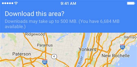 Google Maps Offline 的图像结果