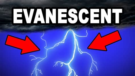⚡📹 Learn English Words: EVANESCENT - Meaning, Vocabulary with Pictures ...