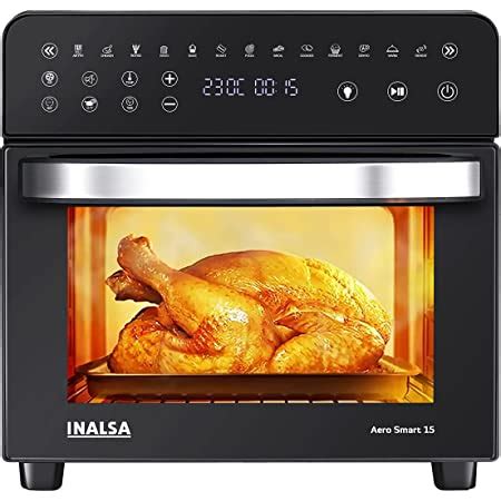 Agaro Regency Air Fryer, 12L, Family Rotisserie Oven, 1800W Electric ...