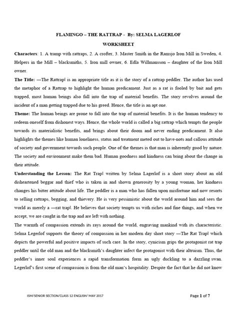 Image result for Rat Trap Class 12