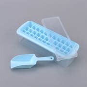 Buy SHELLTON Ice Cube Tray With Silicone For Freezer with Ice Container ...