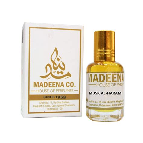 MADEENA CO. Musk Al-Haram 12Ml; Real & Natural Attar; Best Attar For ...