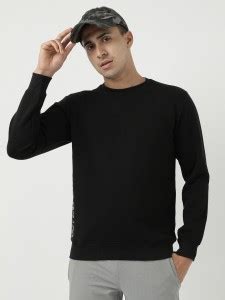 Wildcraft Full Sleeve Solid Men Sweatshirt - Buy Wildcraft Full Sleeve ...
