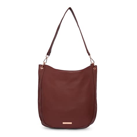 Buy Caprese Sarah Medium Burgundy Crossbody Bag @ 779 | Caprese Bags