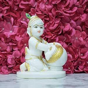 Buy SN Handicrafts Baby Krishna Resin Sculpture Lord Krishna Makhan ...
