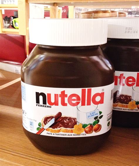 Giant Nutella Jar