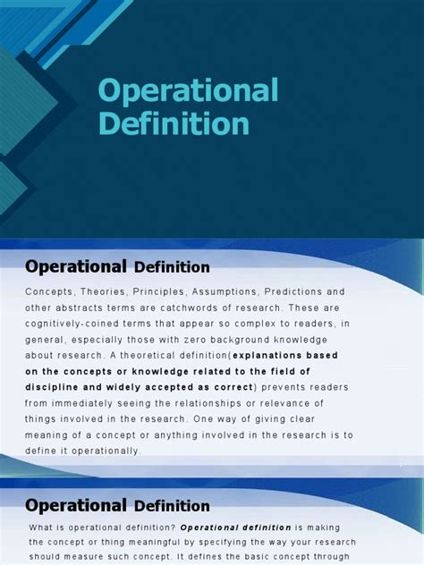 Image result for Operational Definition Examples