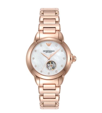 AR60072 Emporio Armani | Mother of Pearl Dial Automatic Watch (Women ...