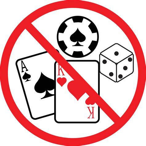 ningún signo de juego prohibido en el fondo blanco. símbolo prohibido del casino. estilo plano ...