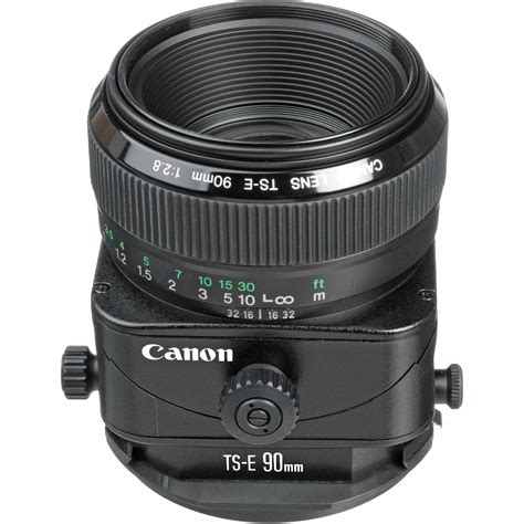Canon TS-E 90mm f/2.8 Tilt-Shift Lens 2544A003 B&H Photo Video