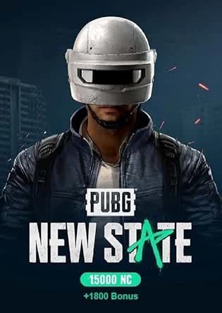 PUBG New State - 15000 NC + 1800 Bonus Gift Code : Amazon.in: Video Games