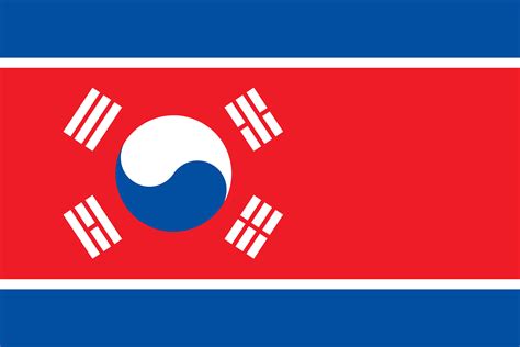 OCA combination of the North Korean and South Korean Flag