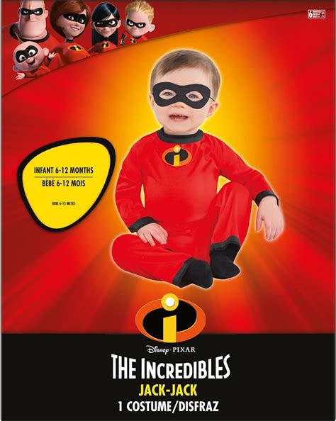 Party City Baby Jack Jack Halloween Costume for Babies, Disney, The ...