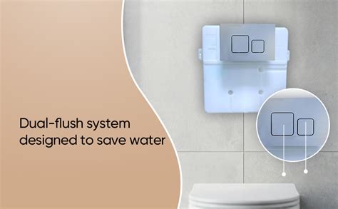 Johnson Pedder Genex Corsica Concealed Cistern for Bathroom | Water ...