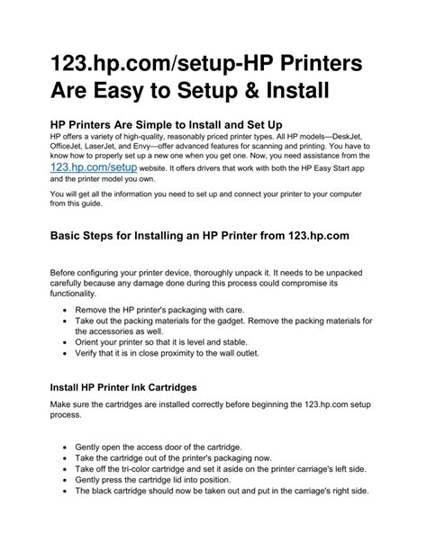 Image result for HP Printer Setup Guide