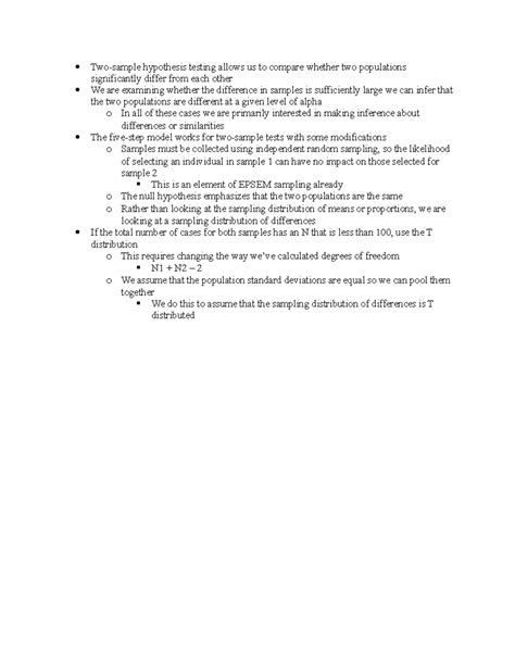 Image result for +Comparing Two Sample Means Hypothsis Testing