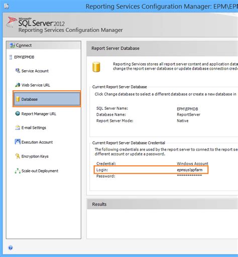MS SQL Server Cannot Connect to the Report Server Database 的图像结果