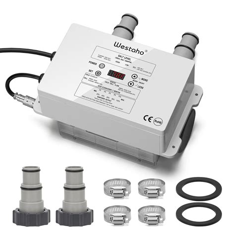 Salt Chlorine Generator, Westaho Salt Water Pool Chlorinator System wi