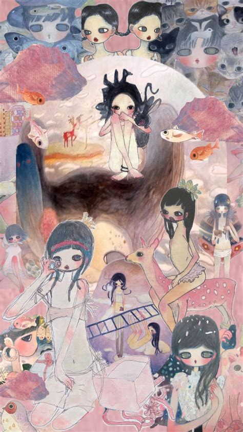 painter: Aya Takano🌸 #japanaesthetic #japanese #japaneseart #art # ...