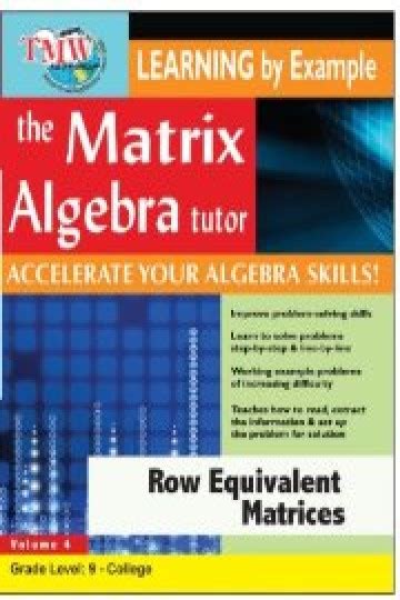 Matrix Algebra Tutor 的图像结果