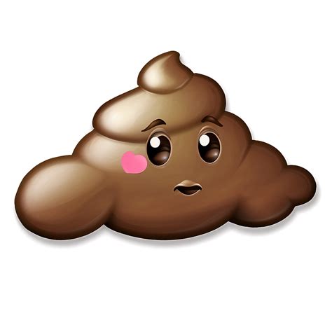 Cute Poop Emoji Png 38 PNG Image