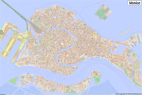 Venice On A Map