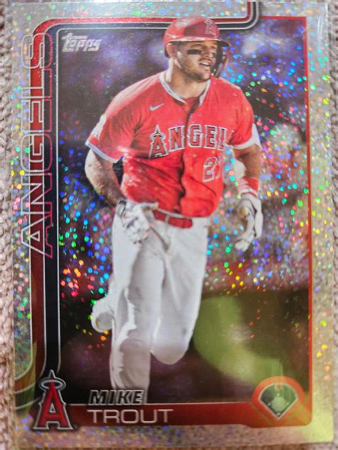 Mike Trout [Confetti] #200 Prices | 2025 Topps | Baseball Cards