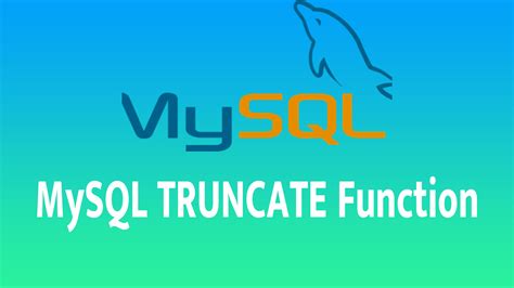 Image result for Truncate MySQL Syntax