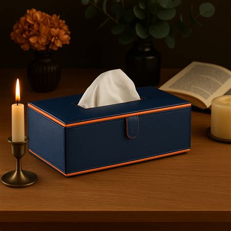 Tissue Box - Buy Faux Leather Tissue Box Online in India – casabotanical