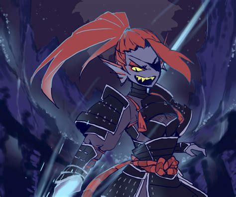 Undyne Unleashed: HD Undertale Warrior Wallpaper